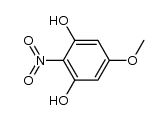 1,3-Dihydroxy-5-methoxy-2-nitrobenzene结构式
