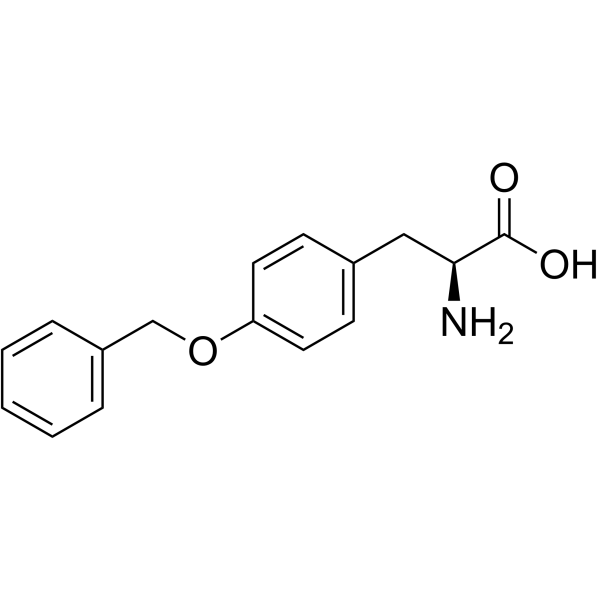 O-苄基-L-酪氨酸结构式