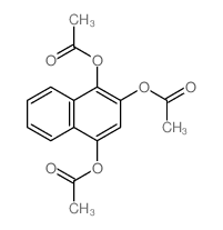 1,2,4-Naphthalenetriol,1,2,4-triacetate Structure