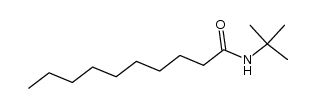 N-tert-butyl-decanamide Structure