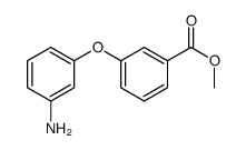3-(3-氨基苯氧基)苯甲酸甲酯结构式