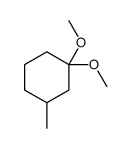 3-Methylcyclohexanone dimethyl acetal Structure
