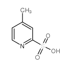 4-甲基吡啶-2-磺酰酸结构式