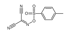 [[[(4-methylphenyl)sulphonyl]oxy]imino]malononitrile结构式