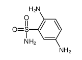 2,5-Diaminobenzenesulfonamide Structure