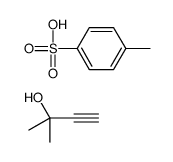 4-methylbenzenesulfonic acid,2-methylbut-3-yn-2-ol结构式