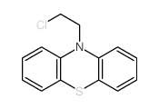 10H-Phenothiazine,10-(2-chloroethyl)-结构式