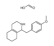 1-(4-methoxybenzyl)-1,2,3,4,5,6,7,8-octahydroisoquinoline formate结构式