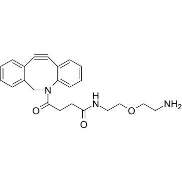 DBCO-PEG1-amine Structure