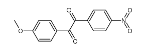 1-(4-methoxyphenyl)-2-(4-nitrophenyl)ethane-1,2-dione结构式