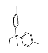 (C2H5)2Sn(C6H4-p-CH3)结构式
