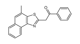 2-(4-methylbenzo[e][1,3]benzothiazol-2-yl)-1-phenylethanone Structure