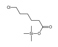 6-Chlorohexanoic acid trimethylsilyl ester结构式