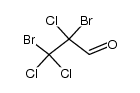 2,3-dibromo-2,3,3-trichloro-propionaldehyde Structure