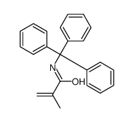 2-methyl-N-tritylprop-2-enamide Structure
