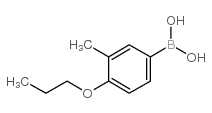 4-Propoxy-3-methylphenylboronic acid Structure