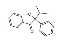 2-hydroxy-3-methyl-1,2-diphenylbutan-1-one结构式