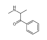 2-(Methylamino)-1-phenyl-1-propanone结构式