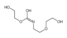 [2-(2-Hydroxyethoxy)ethyl]carbamic acid 2-hydroxyethyl ester Structure