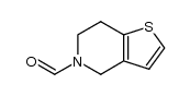 5-formyl-4,5,6,7-tetrahydrothieno[3,2-c]pyridine Structure
