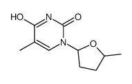 3',5'-dideoxythymidine Structure