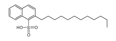 2-dodecylnaphthalene-1-sulfonic acid Structure