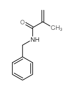 N-苄基甲基丙烯酰胺结构式