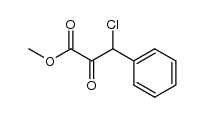 phenylchloropyruvic acid methyl ester Structure