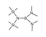 N,N,N',N'-tetramethyl-N,N-bis(trimethylsilyl)boranetriamine结构式