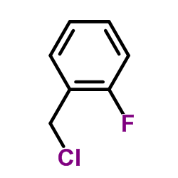 2-Fluorobenzyl chloride Structure