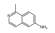 6-氨基-1-甲基异喹啉结构式