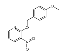2-(4-methoxybenzyloxy)-3-nitropyridine Structure