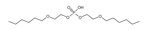 bis(2-ethylhexyl)phosphoric acid Structure