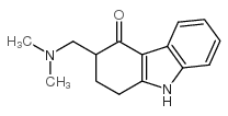 3-二甲基氨基甲基-1,2,3,9-四氢-4H-咔唑-4-酮结构式