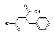 DL-苄基琥珀酸结构式
