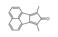 2,5-Di-methyl-8(H)-oxocyclopent[a]acenaphthylene Structure