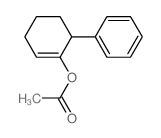 (6-phenyl-1-cyclohexenyl) acetate Structure
