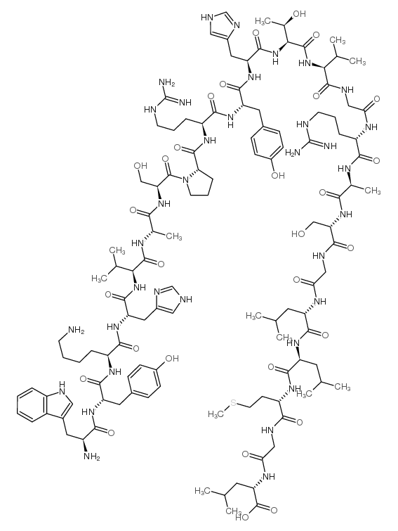 Neuropeptide W-23 (rat) trifluoroacetate salt Structure