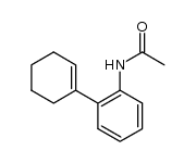 N-[2-(cyclohex-1-enyl)phenyl]acetamide Structure