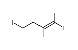 1,1,2-trifluoro-4-iodobut-1-ene结构式