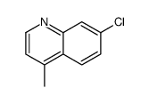 7-chloro-4-methylquinoline Structure