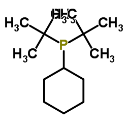 Cyclohexyldi-T型丁基膦结构式