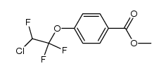 methyl 4-(1,1,2-trifluoro-2-chloroethoxy)benzoate结构式