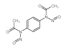 N-[4-(acetyl-nitroso-amino)phenyl]-N-nitroso-acetamide结构式