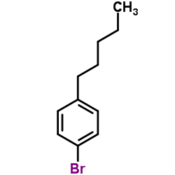 1-Bromo-4-pentylbenzene Structure