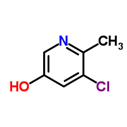 5-氯-6-甲基吡啶-3-醇结构式