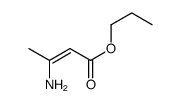 propyl 3-aminobut-2-enoate结构式