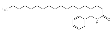N-苄基硬脂酰胺结构式