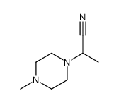 1-Piperazineacetonitrile,-alpha-,4-dimethyl-(6CI,7CI,9CI)结构式