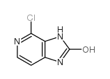 4-氯-3H-咪唑并[4,5-c]吡啶-2-醇结构式